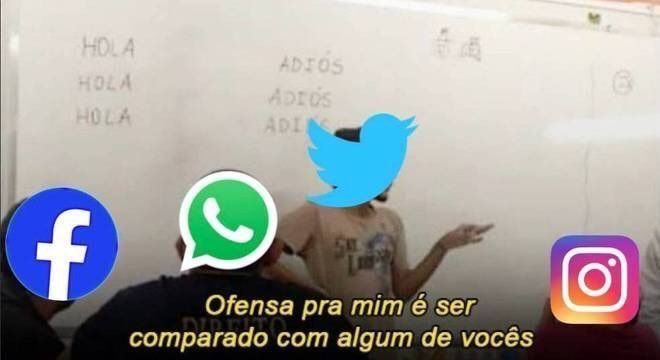 Usuários foram ao Twitter para criar os memes sobre a queda - (Foto: Reprodução/Twitter)
