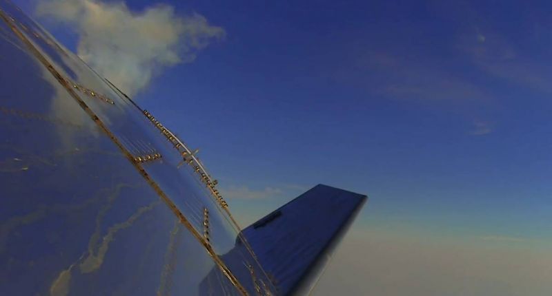 Protótipo do foguete Starship chegou a 10 km de altitude, mas explodiu ao retornar ao solo - (Foto: Reprodução/SpaceX)