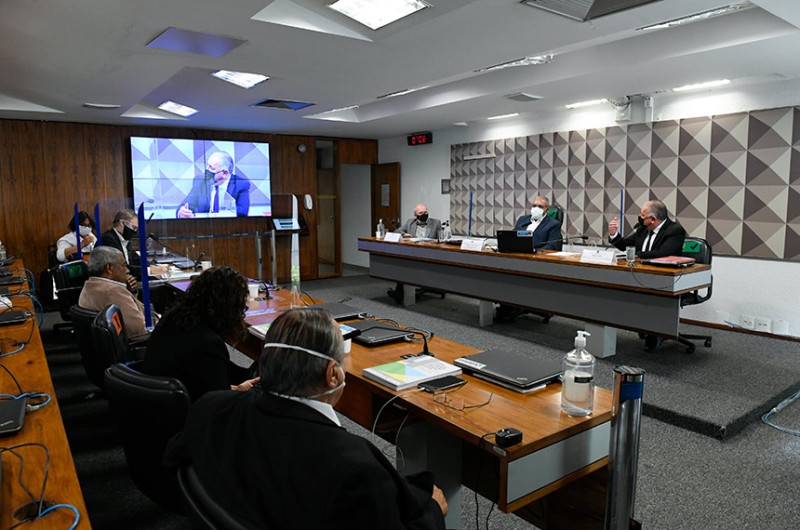 A reunião de lançamento das agendas foi presidida pelo senador Paulo Paim (PT-RS) - Roque de Sá/Agência Senado