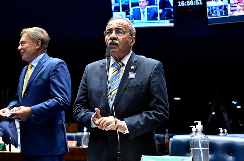 Senador Chico Rodrigues (União-RR): esforço para estender a Roraima o Linhão de Tucuruí, integrando o estado ao Sistema Interligado Nacional (SIN) - Waldemir Barreto/Agência Senado