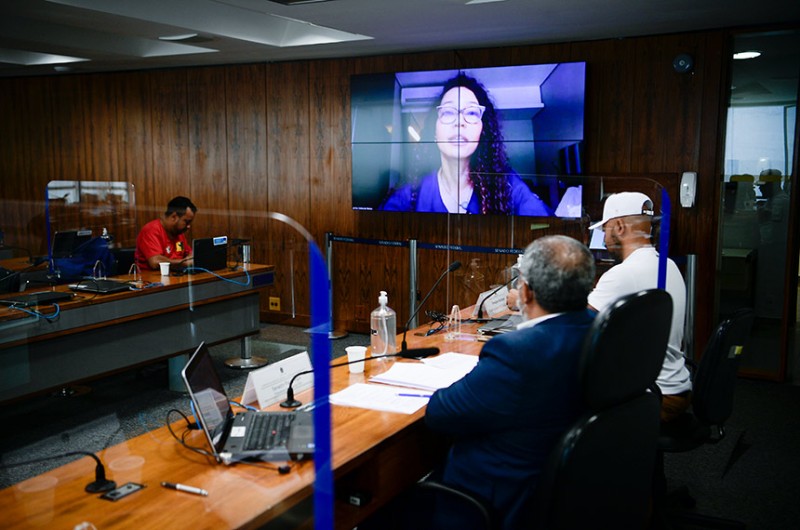 A audiência pública foi promovida pela Comissão de Direitos Humanos e Legislação Participativa (CDH) do Senado - Pedro França/Agência Senado