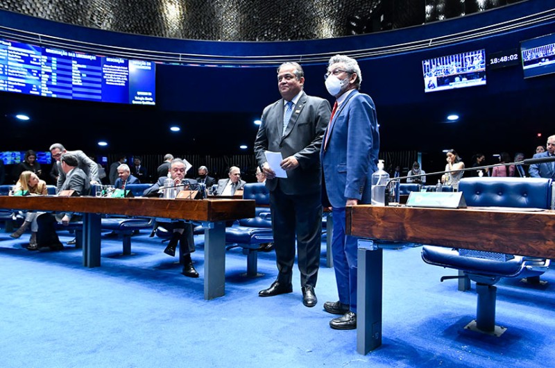 O Senado aprovou o projeto no dia 10 de maio, com relatório favorável do líder do governo, Eduardo Gomes - Waldemir Barreto/Agência Senado