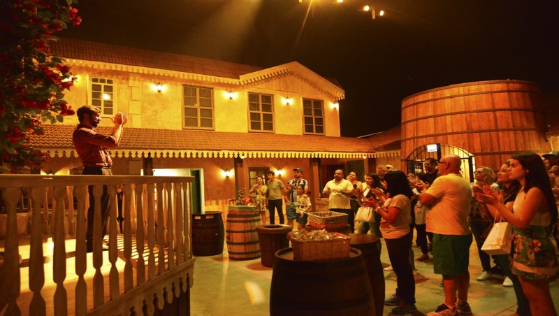 Parque Temático Epopeia Italiana em Bento Gonçalves (RS). Crédito: Renato Soares/MTur Destinos