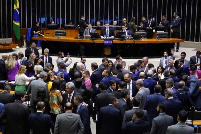 Comissão foi criada com a leitura do requerimento pelo senador Rodrigo Pacheco - (Foto: Pablo Valadares / Câmara dos Deputados)