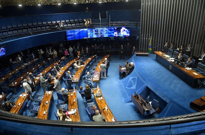 Senadores aprovaram texto de MP que permite exploração de atividades não madeireiras e comercialização de créditos de carbono - Foto: Jonas Pereira/Agência Senado