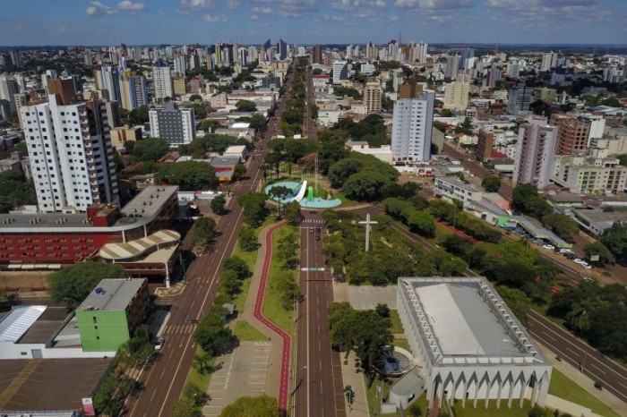 Inovação no urbanismo é um dos temas a serem discutidos no evento, acima Cascavel (PR) - (Foto: José Fernando Ogura/Agência de Notícias do Paraná)