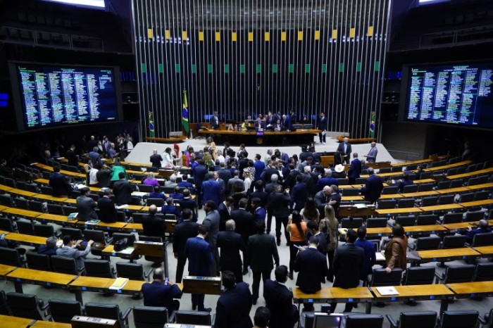 Sessão do Plenário da Câmara dos Deputados - (Foto: Pablo Valadares/Câmara dos Deputados)