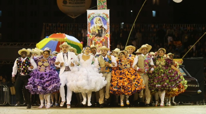Festejos juninos em Belo Horizonte (MG). Crédito: arquivo MTur