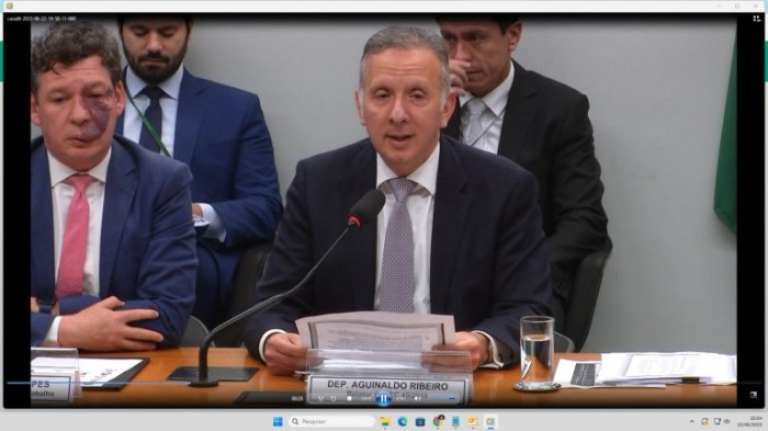 Aguinaldo Ribeiro, relator da reforma tributária - (Foto: Reprodução / TV Câmara)