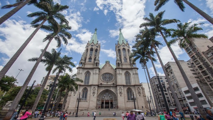 Catedral da Sé, em São Paulo. Crédito: Rogério Cassimiro/MTur Destinos