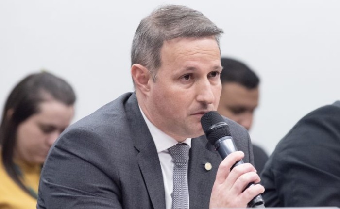 Guilherme Derrite, secretário estadual de Segurança Pública de SP - (Foto: Zeca Ribeiro/Câmara dos Deputados)