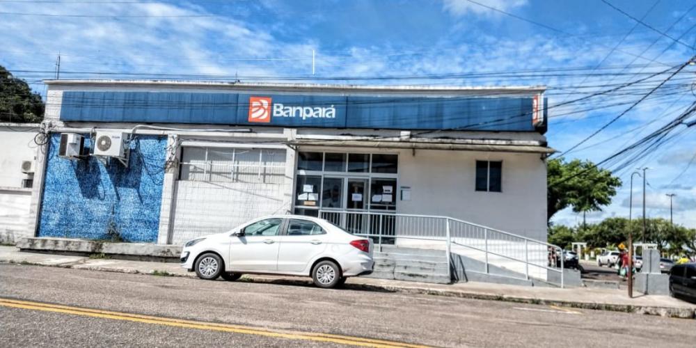 A agência do banco em Barcarena está fechada para 