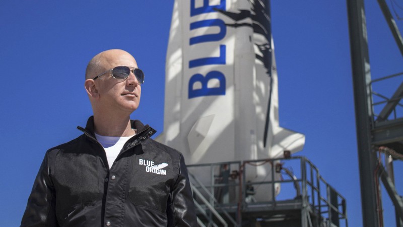 Bezos vai realizar 'sonho de infância' ao lado o irmão e 'melhor amigo' Mark - (Foto: DIVULGAÇÃO/BLUE ORIGIN)